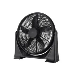 Midea 20-inch 50W 3-speed pedestal fan - Black